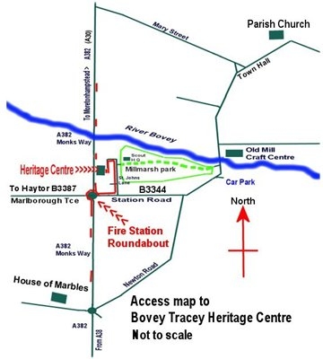 How to get to Bovey Tracey Heritage Centre