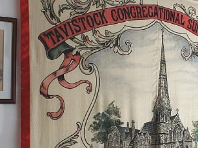 Sunday School Banner Comes To Tavistock Museum