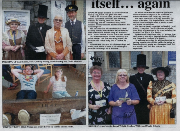 Dawlish Museum and the History Day In The Gazette