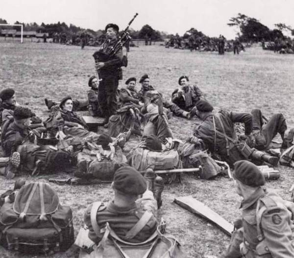 The D Day Bagpipes