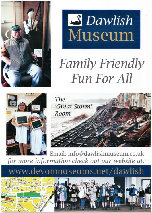 New Poster at the Tourist Information Centre in Dawlish
