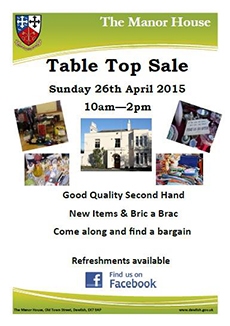 Manor House Table Top Sale
