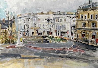 Barnstaple\'s Square by Rosemary Barrow