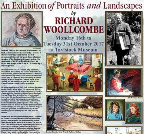 Richard Woollcombe Painting Exhibition   October 2017