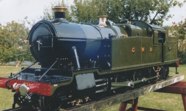 Model locomotive arrives!