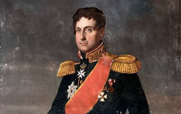Newly restored : Painting of Major General Sir Thomas Cobley