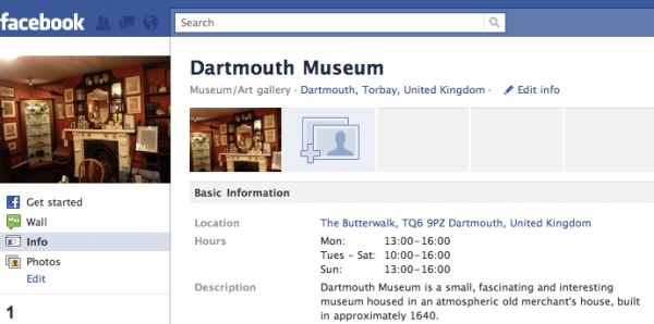 Dartmouth Museum is now on Facebook