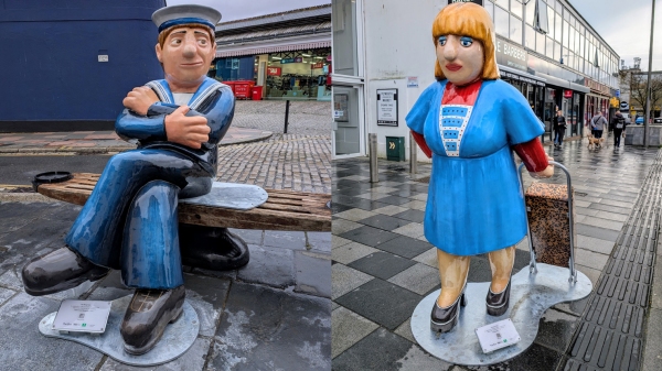 Beryl Cook’s characters come to life across Plymouth