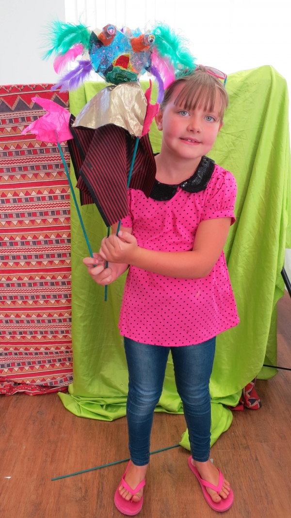 Fun with puppets!