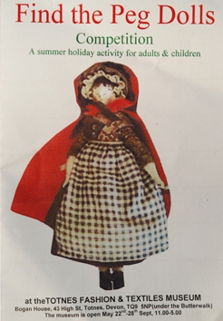 Totnes Fashion and Textiles Museum   Pegdoll Challenge