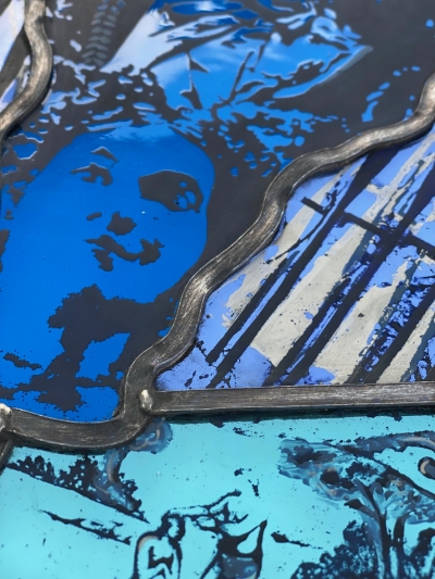 Patricia's new artwork, responding to the people-led stories behind Killerton's objects will be on display in the study from 1 July to 1 November.