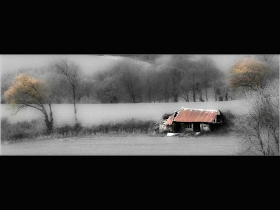 Buckland Brewer barn by Jane Kearney