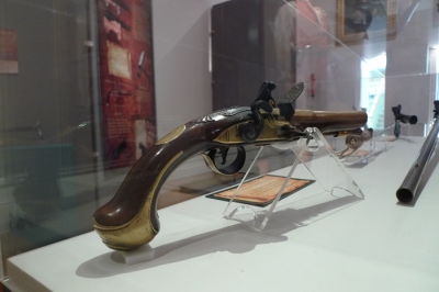 Early 18th Century brass barrelled Holster Pistol