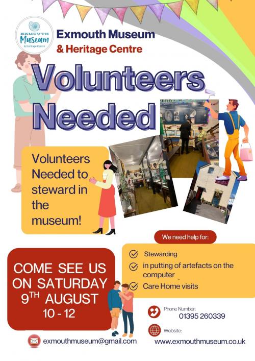 Exmouth Museum Recruitment Day