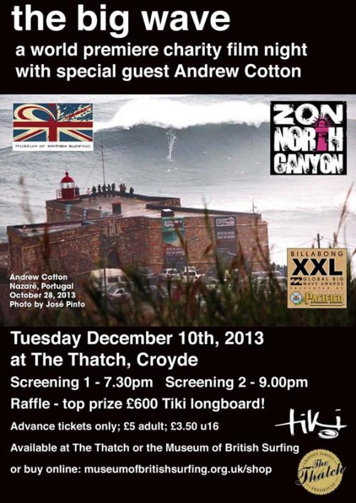 The Big Wave   world premiere charity film night