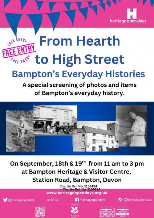 Heritage Open Days   From Hearth to High Street