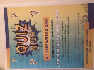 QUIZ NIGHT   to raise funds for Exmouth Museum and Heritage Centre