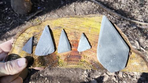 Arrow head necklace workshop