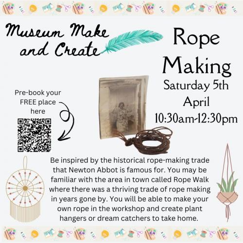 Museum: Make and Create   Rope Making