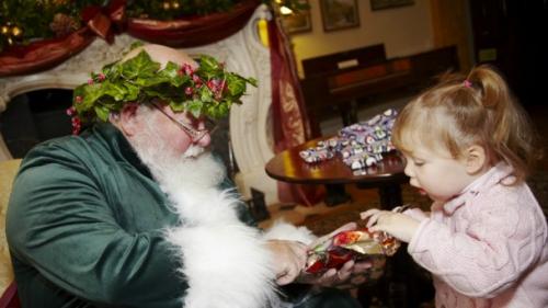 Victorian Father Christmas at Killerton
