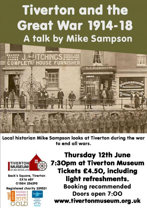 Tiverton and the Great War 1914 18