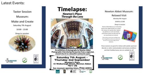 August Events in the Museum