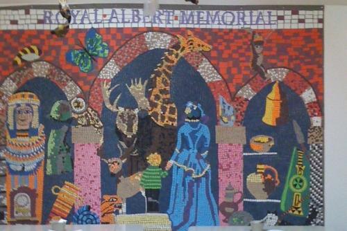 Roman mosaic art
