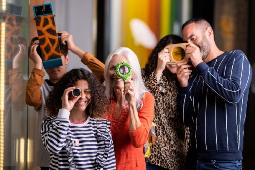Reflected Patterns: Make your own teleidoscope