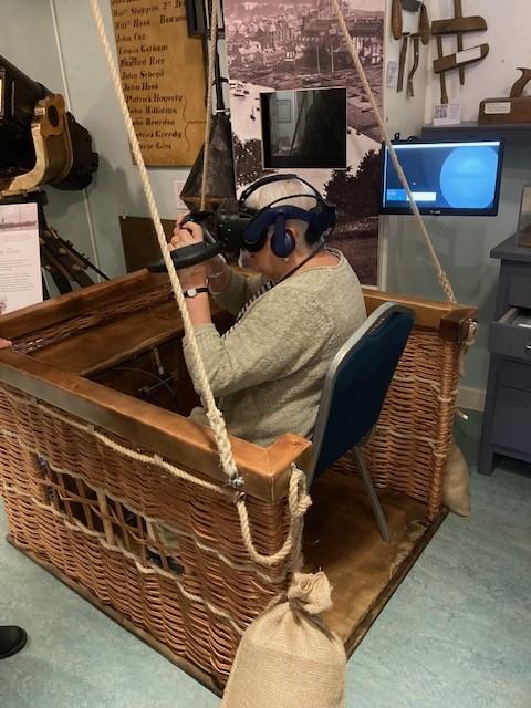 Exciting new Museum displays about kite ballooning in 1917, and the Church Rocks Wreck