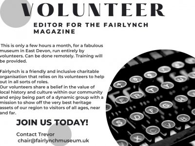 Editor needed for Fairlynch Museum