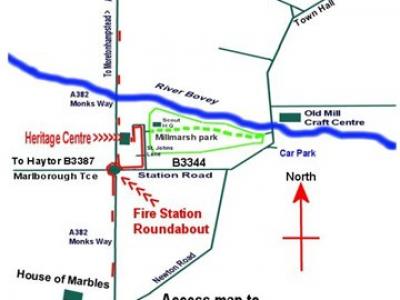How to get to Bovey Tracey Heritage Centre