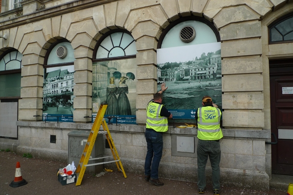 Windows in Time Hits the Streets of Torbay